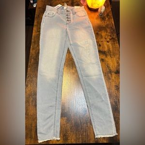 Never worn Blue Jean Leggings High Rise from Justice.